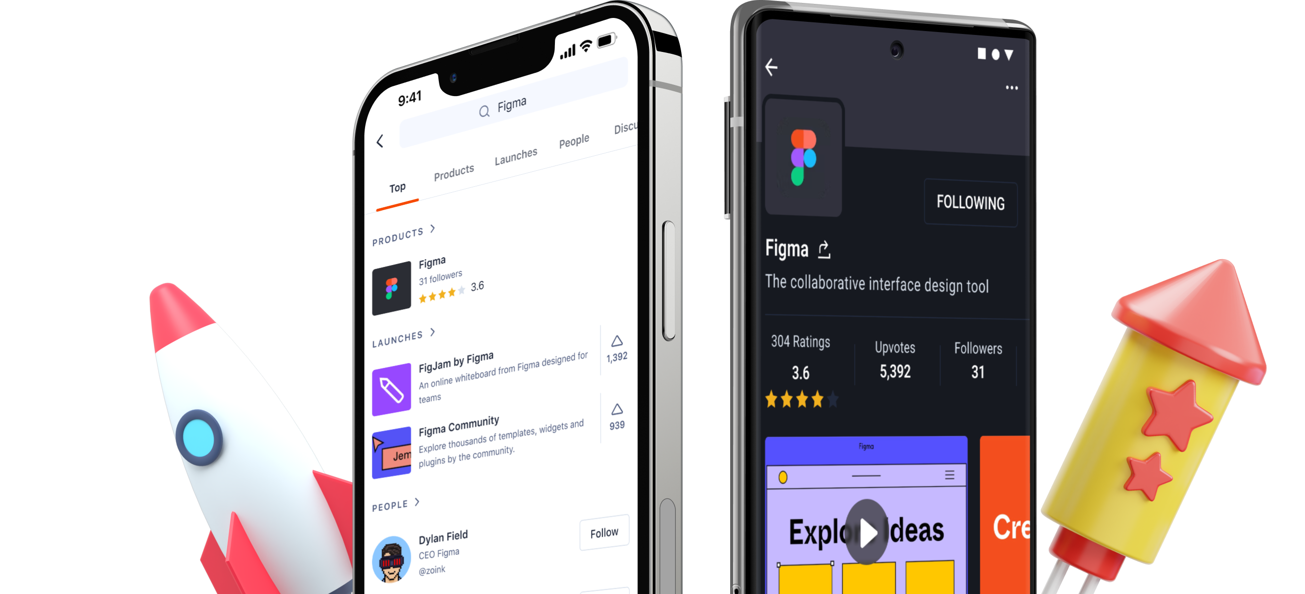 ProductHunt iOS and Android mobile apps image
