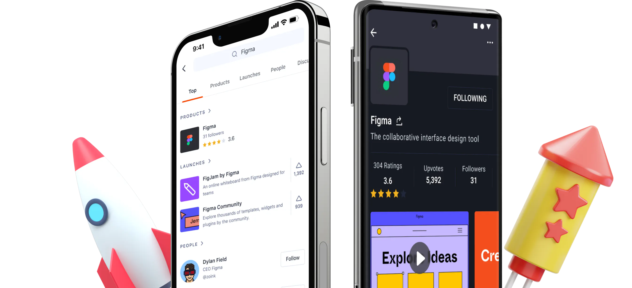 ProductHunt iOS and Android mobile apps image